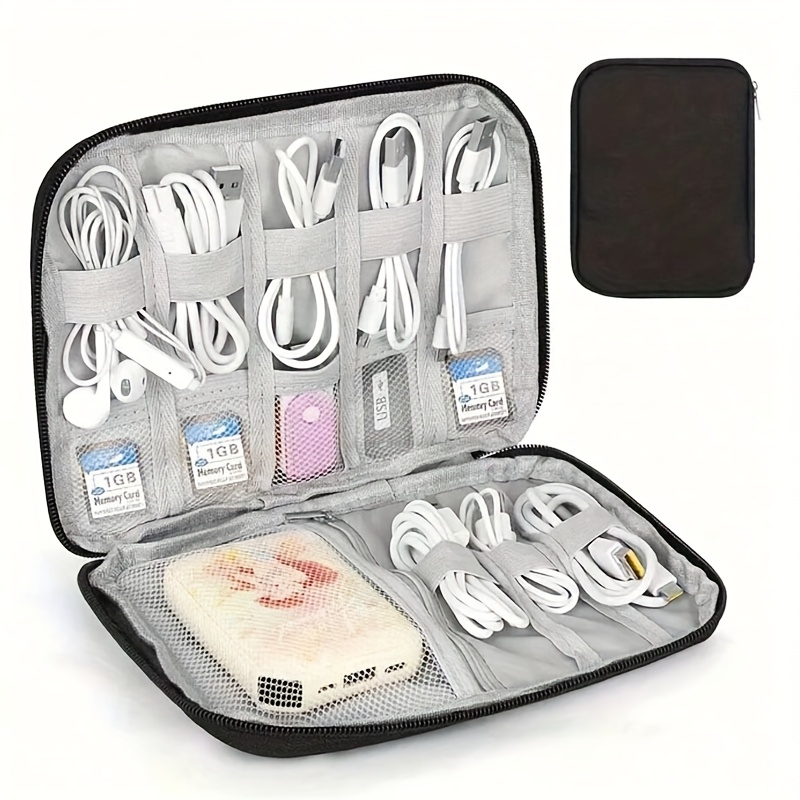 1pc Cable Organizer Case Multi - Tech Accessories Travel Organizer Pouch 评论和价格