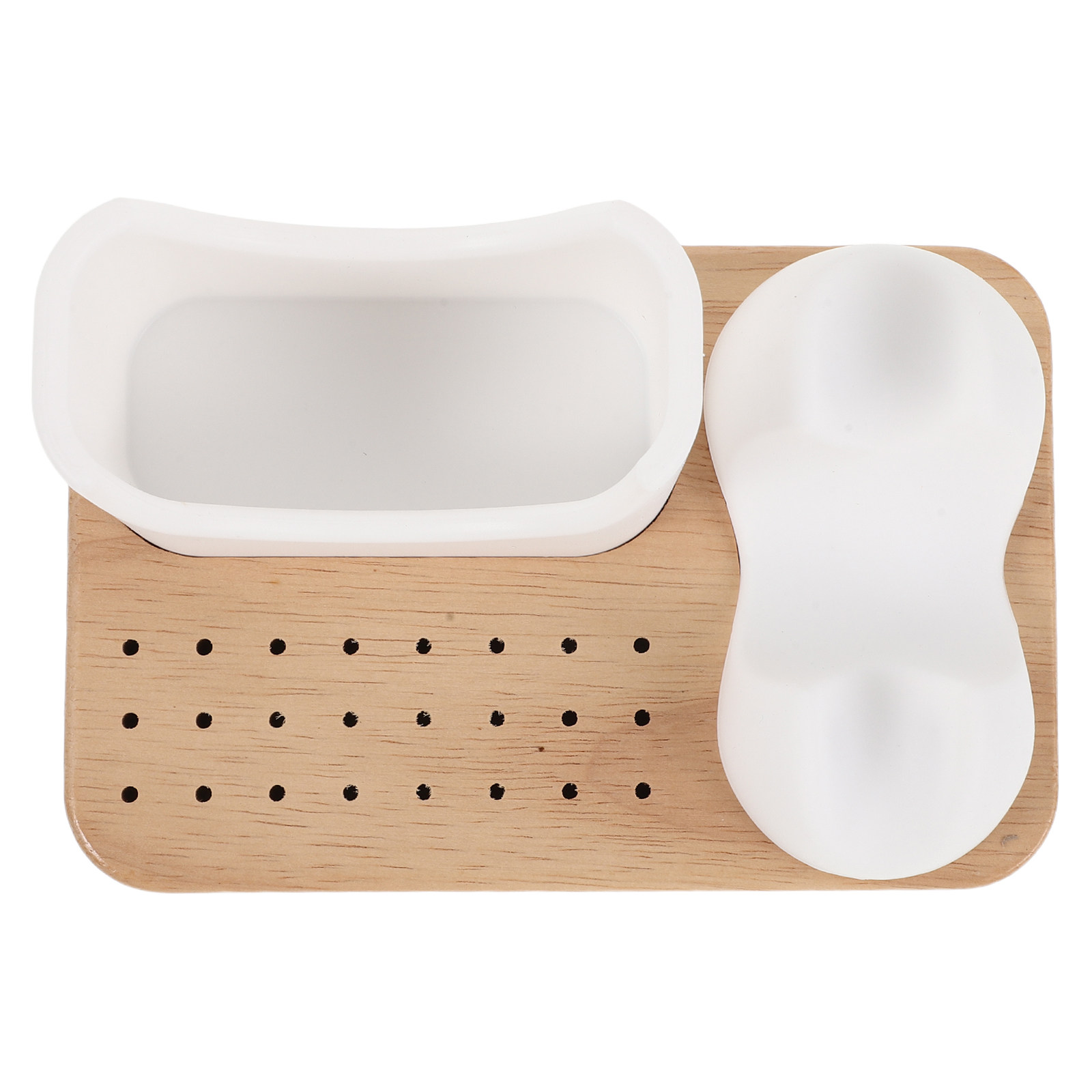 Silicone Nail Drill Holder wit - Tech Accessories Storage 评论和价格