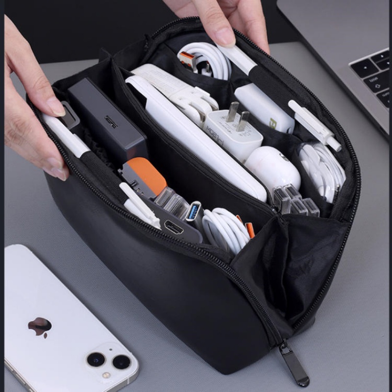 PU Tech Organizer Pouch Travel - Tech Accessories Travel Organizer Pouch 评论和价格