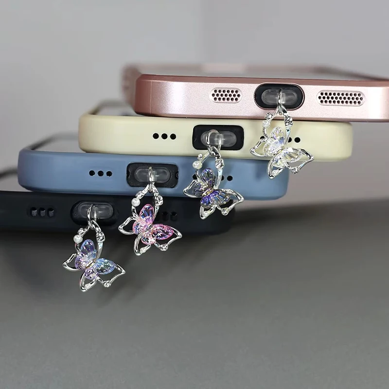 Butterfly Phone Dust Plug Hang - Mobile Tech Accessories 评论和价格