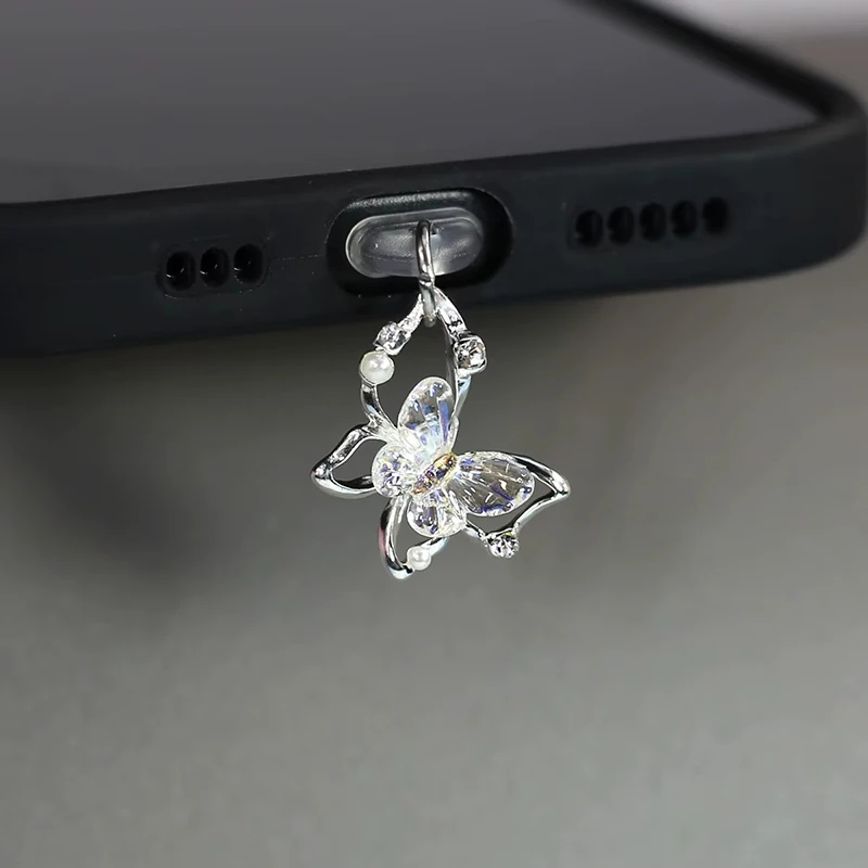 Butterfly Phone Dust Plug Hang - Mobile Tech Accessories 评论和价格