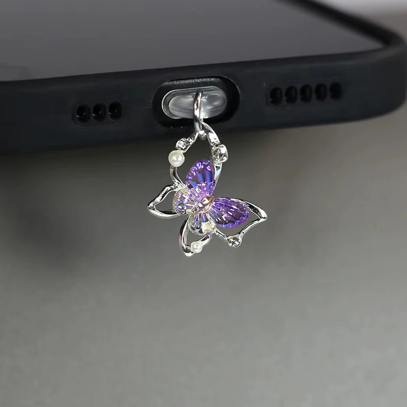 Butterfly Phone Dust Plug Hang - Mobile Tech Accessories 评论和价格