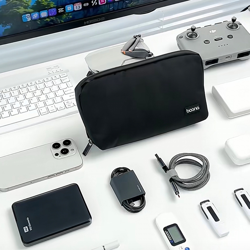 Shell Shape Cable Organizer La - Tech Accessories Travel Organizer Pouch 评论和价格